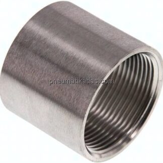 Rundmuffe Rp 1-1/2"-Rp 1-1/2", 1.4408