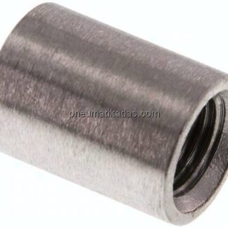 Rundmuffe Rp 1/4"-Rp 1/4", 1.4408