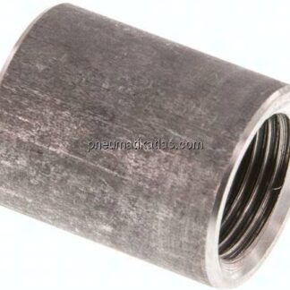 Rundmuffe Rp 3/8"-Rp 3/8", 1.4408