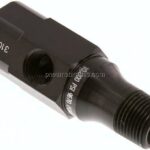 POWER-TEAM Manometeranschlussstück, NPT 1/4" (IG) um 90° abgewinkelt, 1x NPT 3/8" (& 1x NPT 1/4")(IG