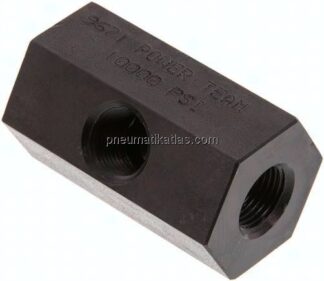 POWER-TEAM T-Stück, 3x NPT 3/8"(IG), kein(AG)