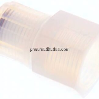 Aufschraub-Verschraubung G 1/2"-12x10mm, PFA