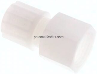 Aufschraub-Verschraubung G 1/2"-12x10mm, PVDF