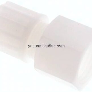 Aufschraub-Verschraubung G 1/2"-12x10mm, PVDF