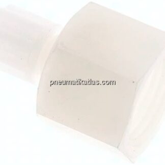 Aufschraub-Verschraubung G 1/2"-6x4mm, PVDF