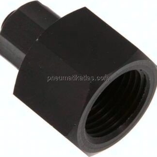 Aufschraub-Verschraubung G 1/2"-10x8mm, Aluminium