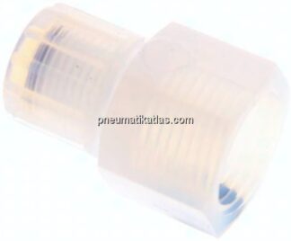 Aufschraub-Verschraubung G 1/2"-10x8mm, PFA