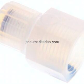 Aufschraub-Verschraubung G 1/2"-10x8mm, PFA