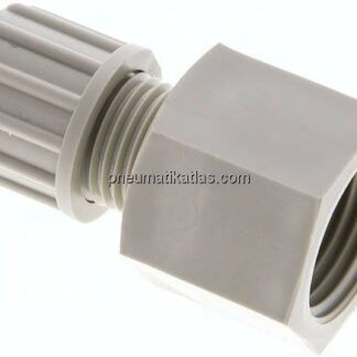 Aufschraub-Verschraubung G 1/2"-10x8mm, Polypropylen