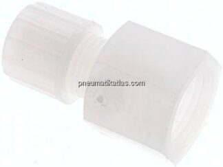 Aufschraub-Verschraubung G 1/2"-10x8mm, PVDF