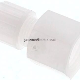 Aufschraub-Verschraubung G 1/2"-10x8mm, PVDF