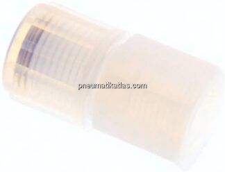 Aufschraub-Verschraubung G 1/4"-12x10mm, PFA