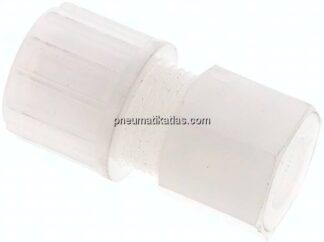 Aufschraub-Verschraubung G 1/4"-14x12mm, PVDF