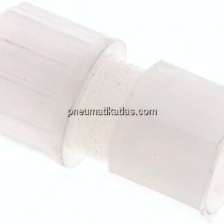 Aufschraub-Verschraubung G 1/4"-14x12mm, PVDF