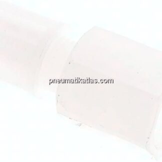 Aufschraub-Verschraubung G 1/4"-6x4mm, PVDF