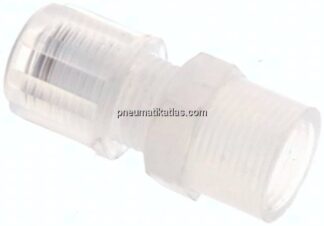 Aufschraub-Verschraubung G 1/8"-6x4mm, PFA
