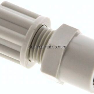 Aufschraub-Verschraubung G 1/8"-6x4mm, Polypropylen