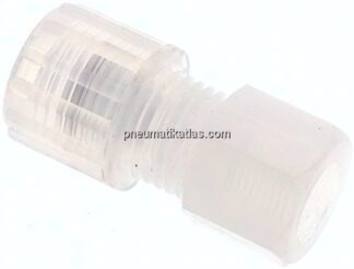 Aufschraub-Verschraubung G 1/8"-8x6mm, PFA