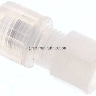 Aufschraub-Verschraubung G 1/8"-8x6mm, PFA