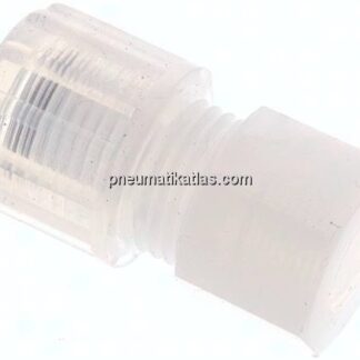 Aufschraub-Verschraubung G 1/8"-10x8mm, PFA