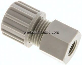 Aufschraub-Verschraubung G 1/8"-10x8mm, Polypropylen