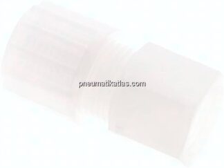 Aufschraub-Verschraubung G 3/8"-12x10mm, PVDF