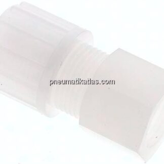 Aufschraub-Verschraubung G 3/8"-14x12mm, PVDF