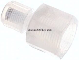 Aufschraub-Verschraubung G 3/8"-6x4mm, PFA
