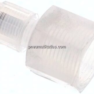 Aufschraub-Verschraubung G 3/8"-6x4mm, PFA
