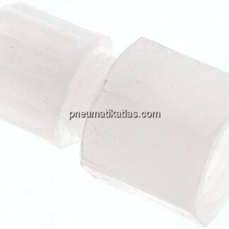 Aufschraub-Verschraubung G 3/8"-8x6mm, PVDF