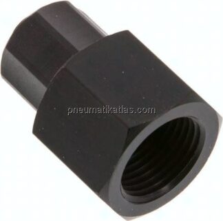 Aufschraub-Verschraubung G 3/8"-10x8mm, Aluminium
