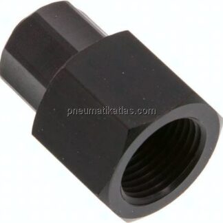 Aufschraub-Verschraubung G 3/8"-10x8mm, Aluminium