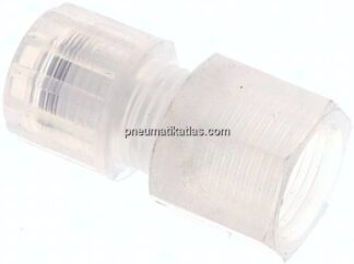 Aufschraub-Verschraubung G 3/8"-10x8mm, PFA