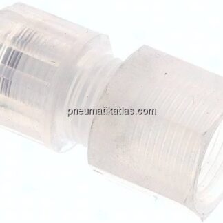 Aufschraub-Verschraubung G 3/8"-10x8mm, PFA