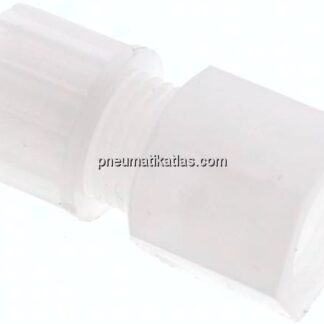 Aufschraub-Verschraubung G 3/8"-10x8mm, PVDF