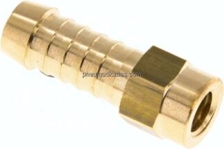 Aufschraub-Schlauchtülle M 8-9 (3/8")mm, Messing