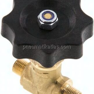 Kugel-Absperrventil, Messing,gerade, G 1/8", PN 40