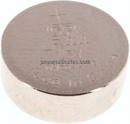 Knopfzelle LR44, 1 Stk. - 11,6 x 5,4mm - 1,5 V (DC) - 110mAh