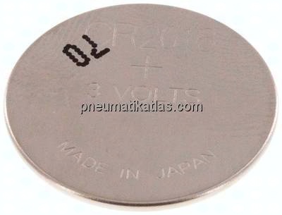 Knopfzelle CR2016, 1 Stk. - 20 x 1,6mm - 3 V (DC) - 72mAh