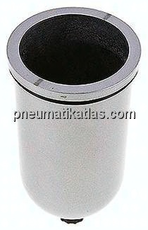 STANDARD Metallbehälter ohne Sichtrohr f. Filter, Standard 3 - 9