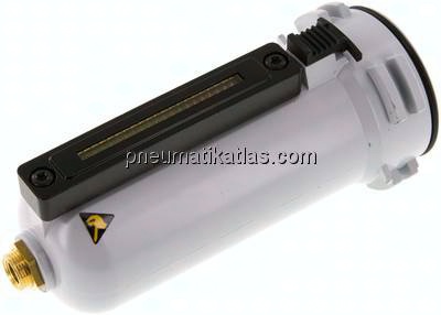 FUTURA Metallbehälter mit Sichtrohr, kein Ablass