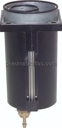 Metallbehälter mit Sichtrohr halbautomatisch, Kombi 1