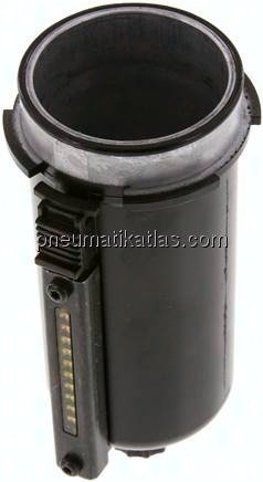 MULTIFIX Metallbehälter mit Sichtrohr, halbautomatisch