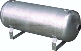 Druckluftbehälter, liegend, 250 l, 0 - 16 bar, verzinkt