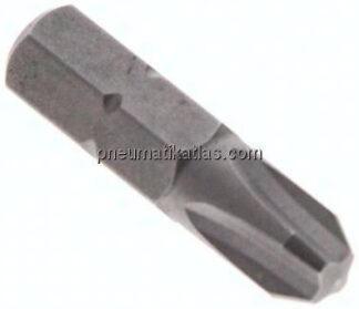 Bit, 1/4" (6,3mm), PH3, Standard