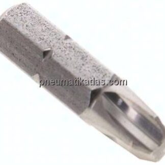 Bit, 1/4" (6,3mm), PH3, Edelstahl