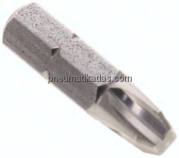 Bit, 1/4" (6,3mm), PH3, Edelstahl