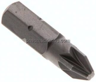 Bit, 1/4" (6,3mm), PZ2, Standard