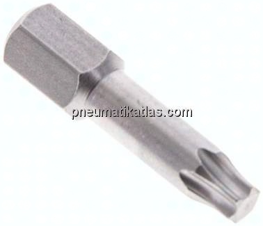 Bit, 1/4" (6,3mm), TX20, Edelstahl