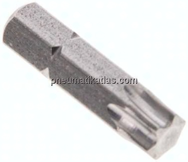 Bit, 1/4" (6,3mm), TX40, Edelstahl
